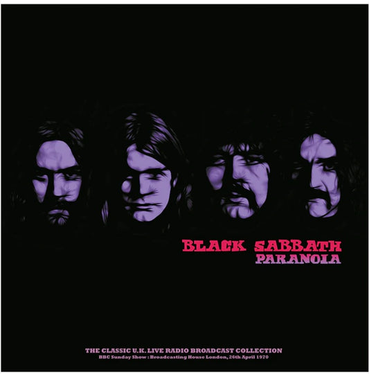 Black Sabbath – Paranoia: Live in London, 1970 (Limited Edition 12-Inch Album on 180g Magenta Cloudy Vinyl)