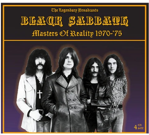 Black Sabbath – Masters of Reality 1970–'75: The Legendary Broadcasts (4-CD Set)